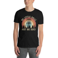 Funny Disc Golf T-Shirt - 'No Little Balls' - Cuccico Design