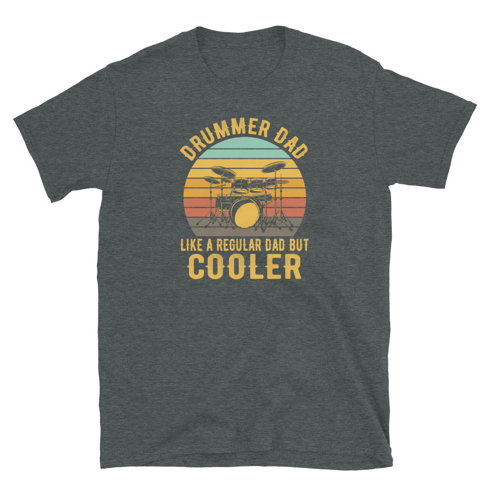 Drummer Dad T-Shirt | Father's Day Gift for Drummers - Cuccico Design