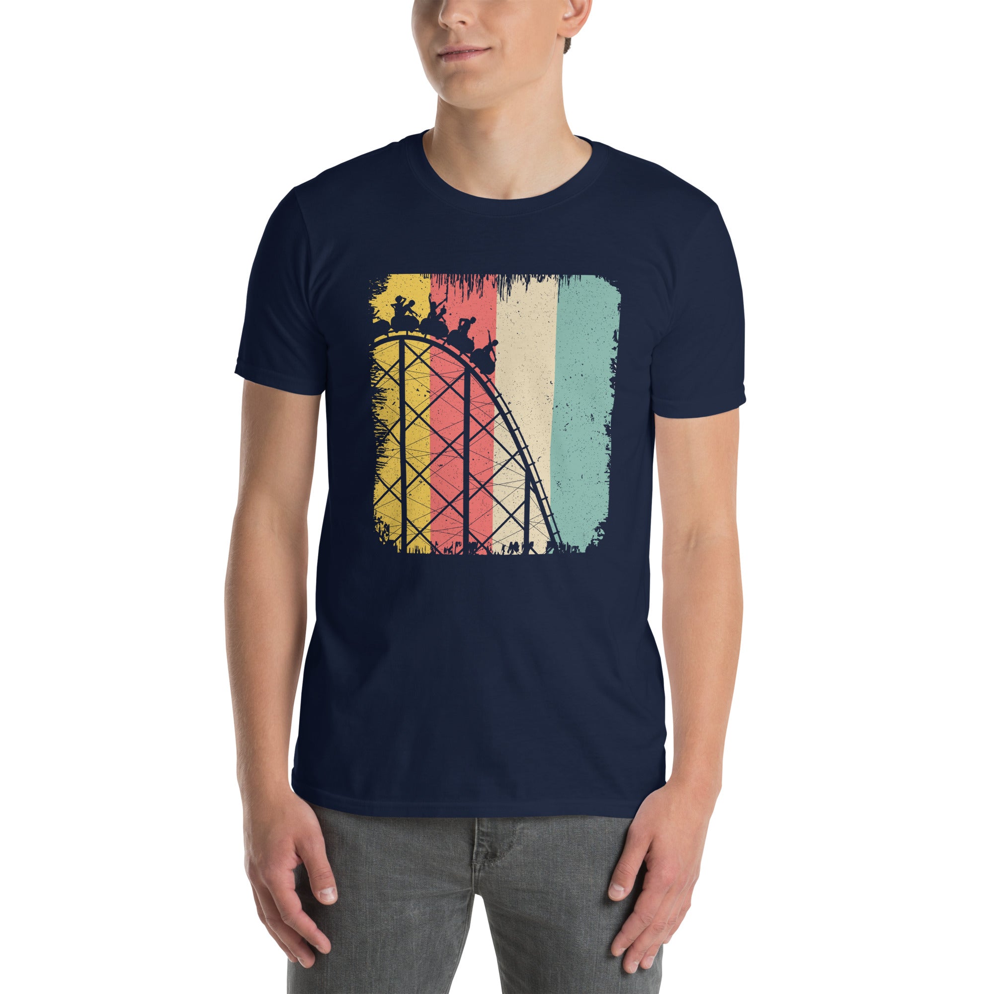 Roller Coaster T-Shirt | Amusement Park Shirt - Cuccico Design