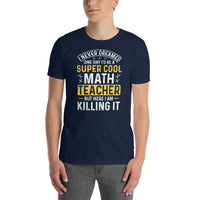 Math Teacher T-Shirt | Funny Equation Math Gift - Cuccico Design