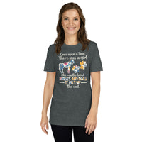 Girl Who Loves Horses and Dogs T-Shirt | Equestrian Gift - Cuccico Design