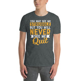 Struggle Never Quit T-Shirt | Inspirational Quote - Cuccico Design