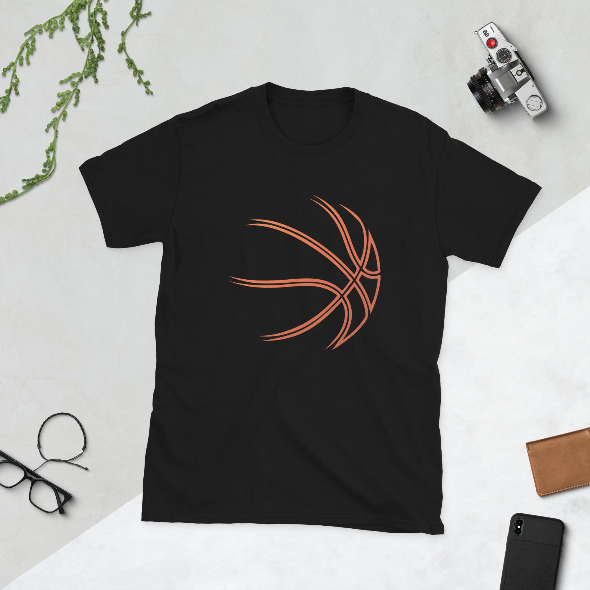 Soft Basketball Shirt - Graphic T-Shirt for Players - Cuccico Design