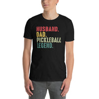 Pickleball Dad Legend T-Shirt | Funny Pickleball Gift for Men - Cuccico Design