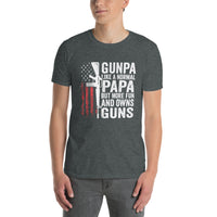 Gunpa T-Shirt | Funny Pro-Gun Grandpa Shirt - Cuccico Design