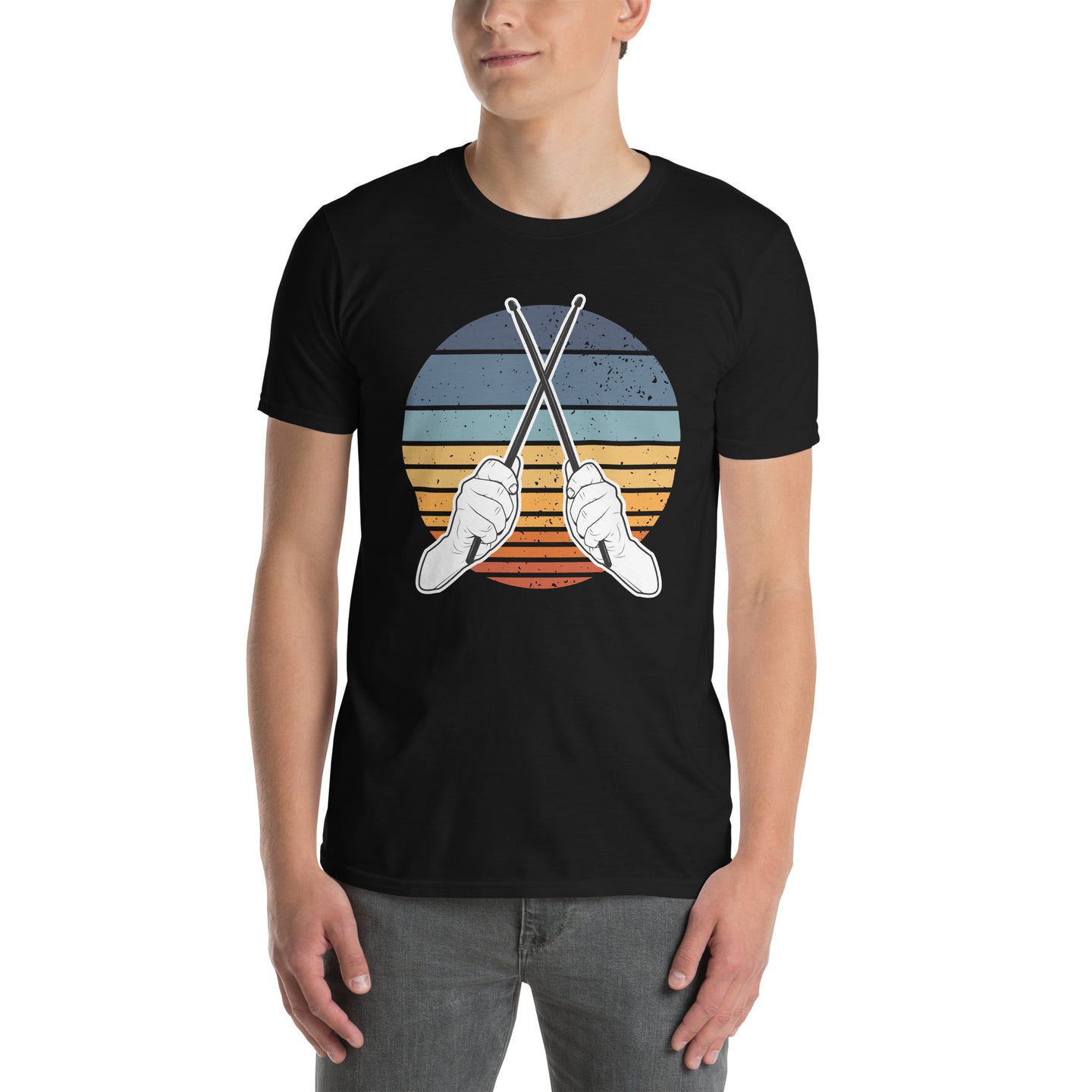 Cool Drumsticks Drummer T-Shirt | Drumming Shirt Gift - Cuccico Design