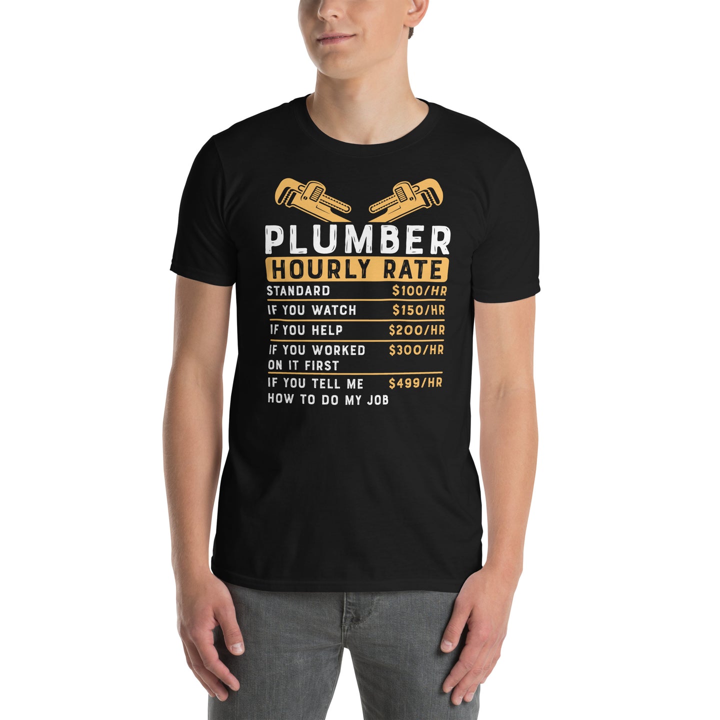 Funny Plumber T-Shirt | Great Plumber Gift - Cuccico Design