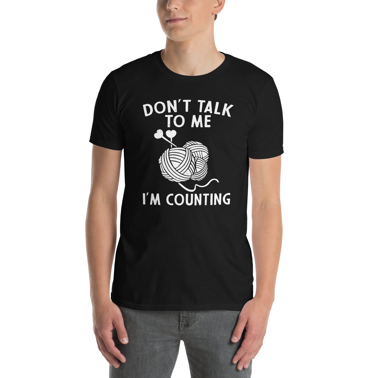 Don't Talk To Me I'm Counting Crochet T-Shirt - Cuccico Design