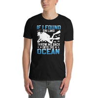 Scuba Diving T-Shirt - If Found On Land Slogan - Cuccico Design