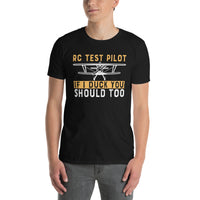 RC Airplane T-Shirt - Model Pilot Remote Control Plane Gift - Cuccico Design