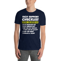 Funny Tech Support T-Shirt - Sysadmin & Geek Gift - Cuccico Design