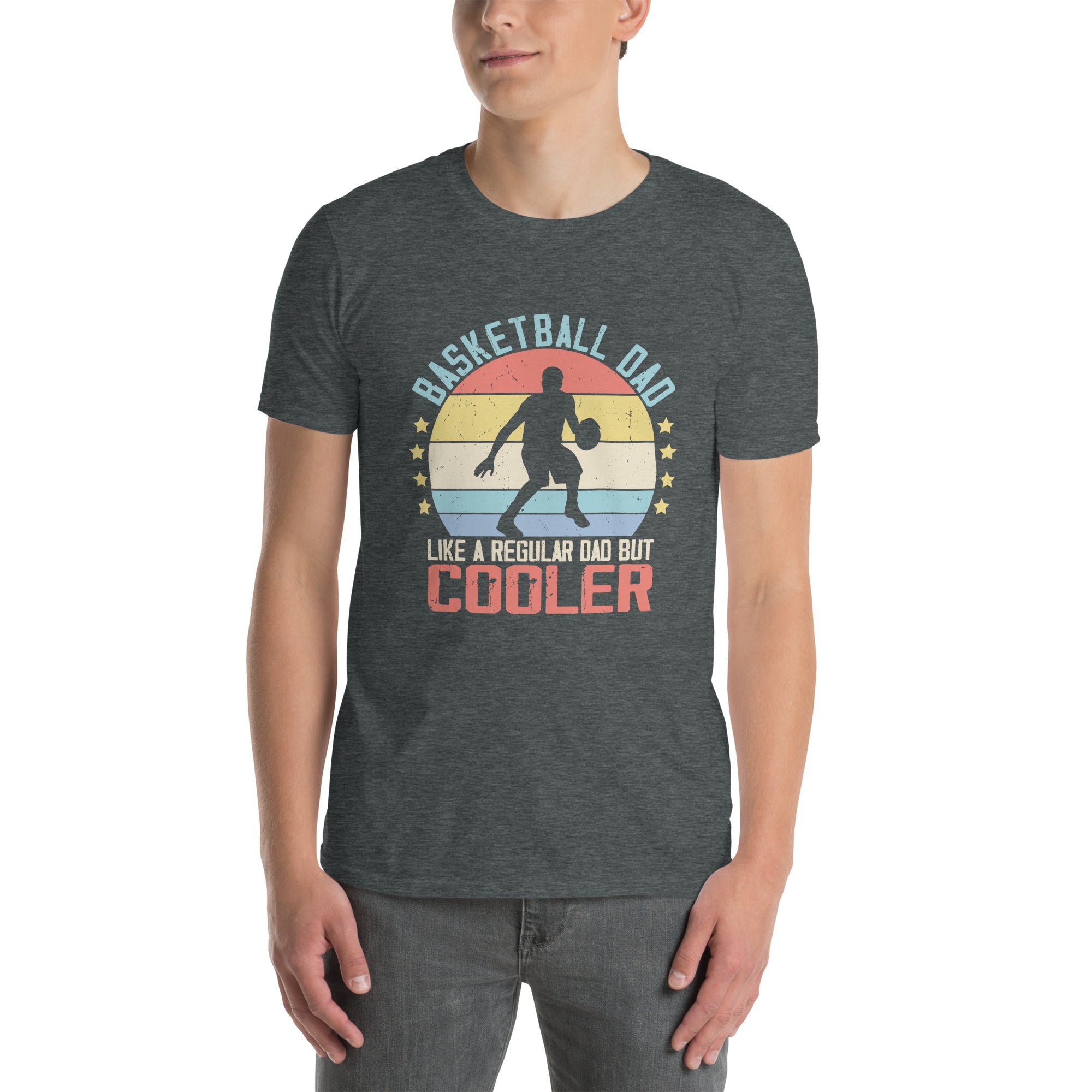 Basketball Dad T-Shirt - Funny Fathers Day Gift for Dads - Cuccico Design