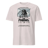 Ice grey 80s horror movie shirt featuring retro The Thing Japanese poster by Cuccico