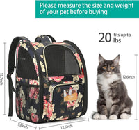 Stylish Travel Cat Backpack for Cats - Ideal for Travel and Outings