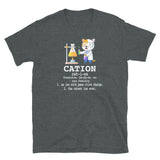 Chemistry Cat T-Shirt - Funny Science Gift - Cuccico Design