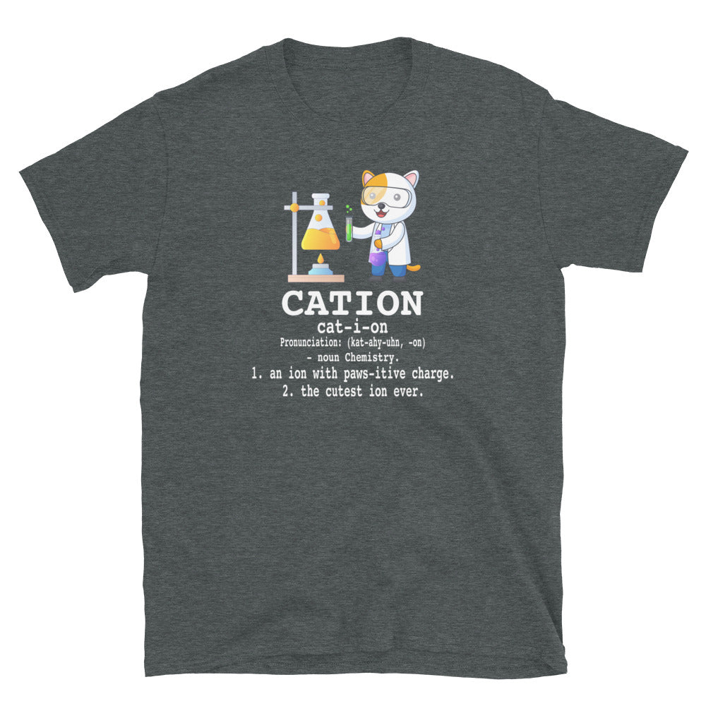 Chemistry Cat T-Shirt - Funny Science Gift - Cuccico Design