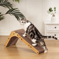 L-Shaped Cat Scratcher - Eco-Friendly and Safe Furniture Protection