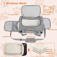 Premium Airline Approved Cat Travel Carrier Bag