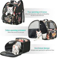 Stylish Travel Cat Backpack for Cats - Ideal for Travel and Outings