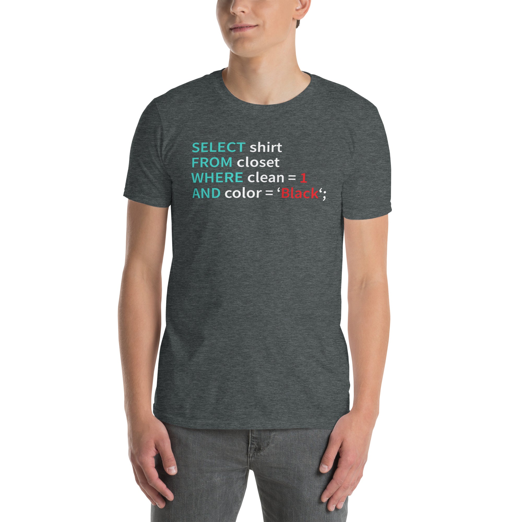 SQL Query T-Shirt | Funny Programmer Gift - Cuccico Design