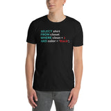 SQL Query T-Shirt | Funny Programmer Gift - Cuccico Design
