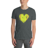 Softball Heart Valentine's Day T-Shirt - Cuccico Design