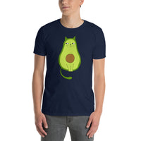 Funny Avocato Cat T-Shirt | Avocado Cat Shirt - Cuccico Design