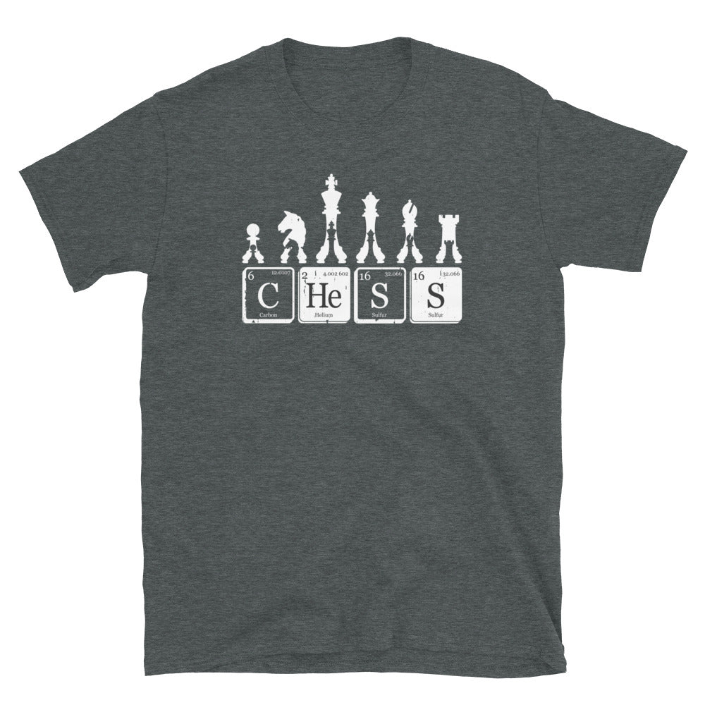 Chess Periodic Table T-Shirt | Science & Chess Gift - Cuccico Design