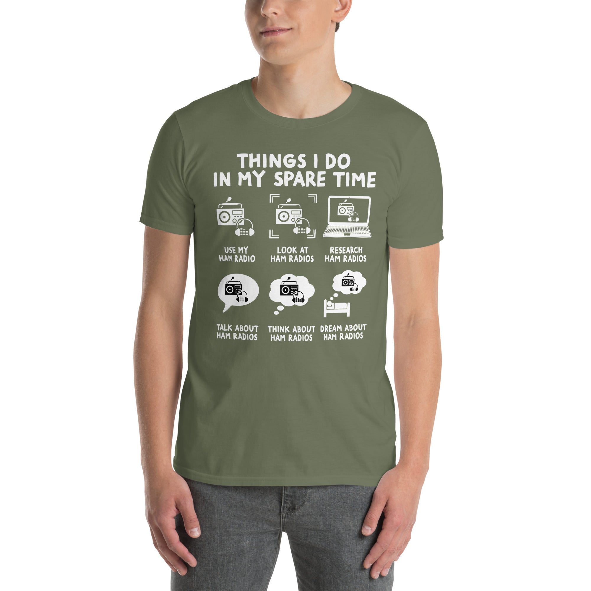 Things I Do Ham Radio T-Shirt - Funny Operator Gift - Cuccico Design