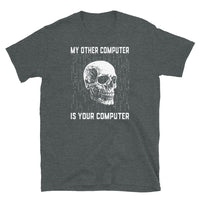Funny Hacker T-Shirt - My Other Computer Is Your Computer Tee - Cuccico Design