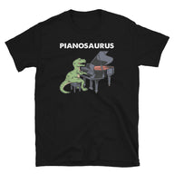 Pianosaurus T-Rex Piano T-Shirt - Funny Dinosaur Shirt - Cuccico Design