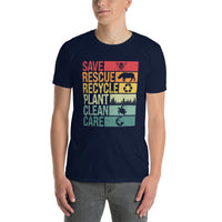 Earth Day Save Bees Rescue Animals T-Shirt | Unisex - Cuccico Design