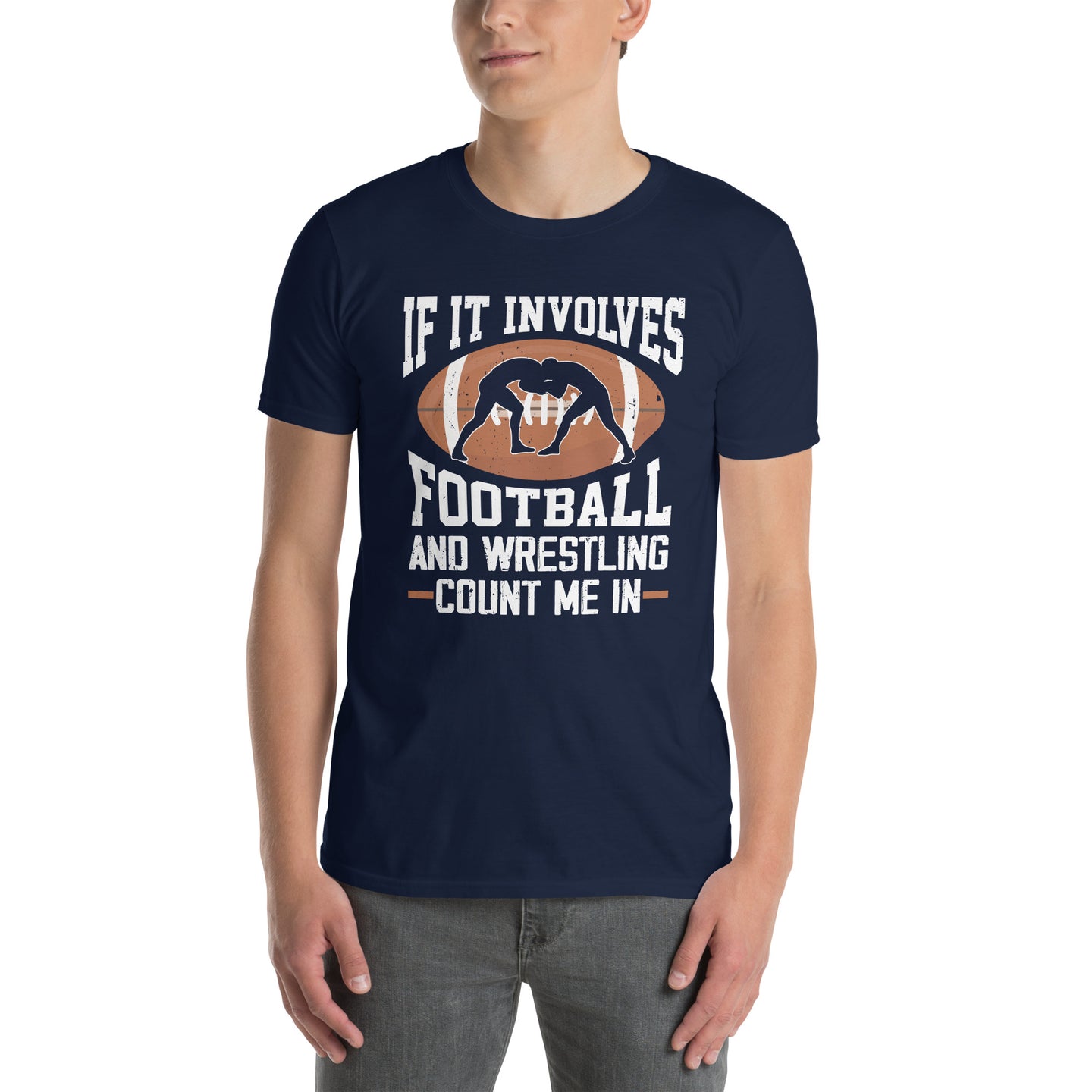 Funny Football & Wrestling Shirt | Wrestler Gift - Cuccico Design