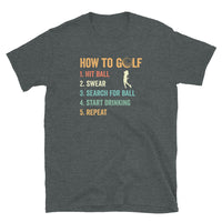 Funny Golf Shirt with Sayings | Humorous Golf T-Shirt - Cuccico Design