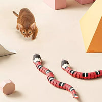 Smart Sensing Snake Cat Toy with USB Charging - YourCatBackpack.Co