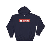 RTFM Hoodie - Funny IT Tech Support & Geek Gift - Cuccico Design