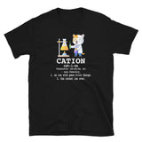 Chemistry Cat T-Shirt - Funny Science Gift - Cuccico Design