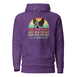 Blue Heeler Australian Cattle Dog Every Snack Hoodie - Cuccico Design