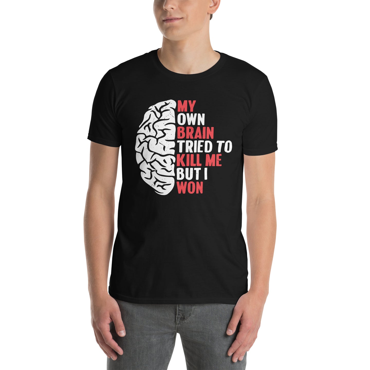 Brain Cancer Survivor T-Shirt | My Own Brain Tried To Kill Me - Cuccico Design