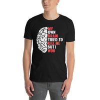 Brain Cancer Survivor T-Shirt | My Own Brain Tried To Kill Me - Cuccico Design