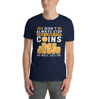Coin Collecting T-Shirt | Numismatic Gift for Collectors - Cuccico Design