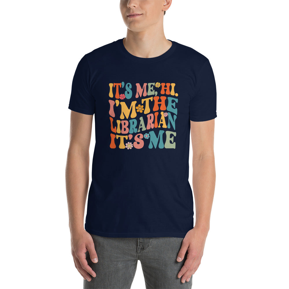 It's Me Hi I'm The Librarian T-Shirt | Library Gift - Cuccico Design