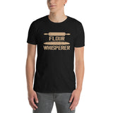Funny Baking T-Shirt - Flour Whisperer Chef Gift - Cuccico Design