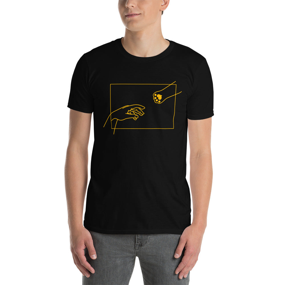 Creation of Adam T-Shirt - Michelangelo Art Tee - Cuccico Design