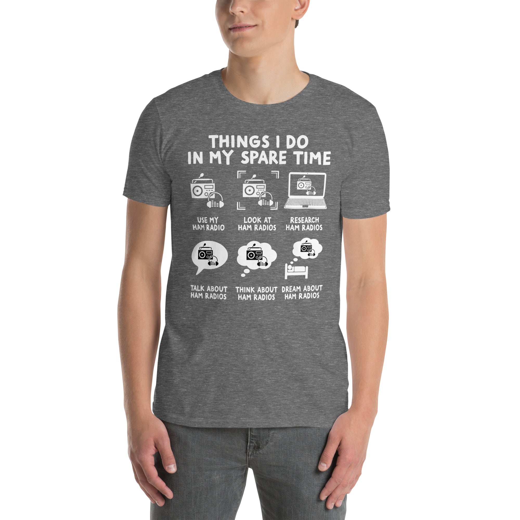 Things I Do Ham Radio T-Shirt - Funny Operator Gift - Cuccico Design