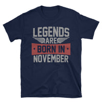 Legends Born in November T-Shirt | Mens Birthday Gift - Cuccico Design