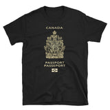 Vintage Canada Passport T-Shirt - Cuccico Design