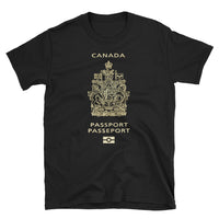 Vintage Canada Passport T-Shirt - Cuccico Design