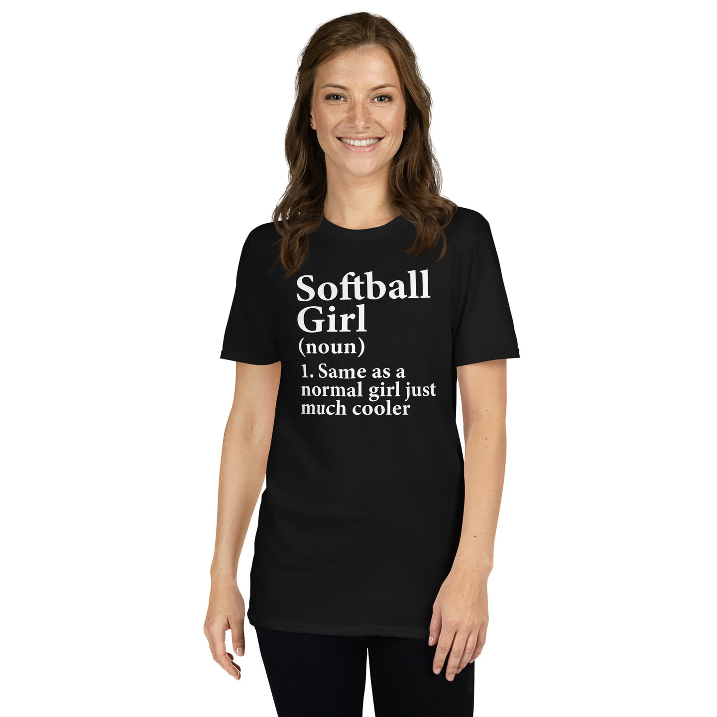 Sassy Softball Player T-Shirt - Cuccico Design