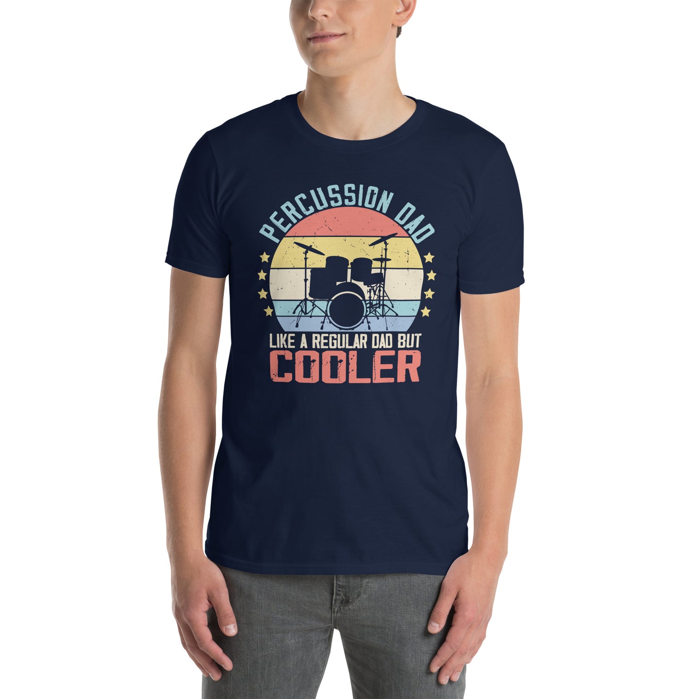 Drummer Dad Shirt - Gift for Percussionist Dad - Cuccico Design